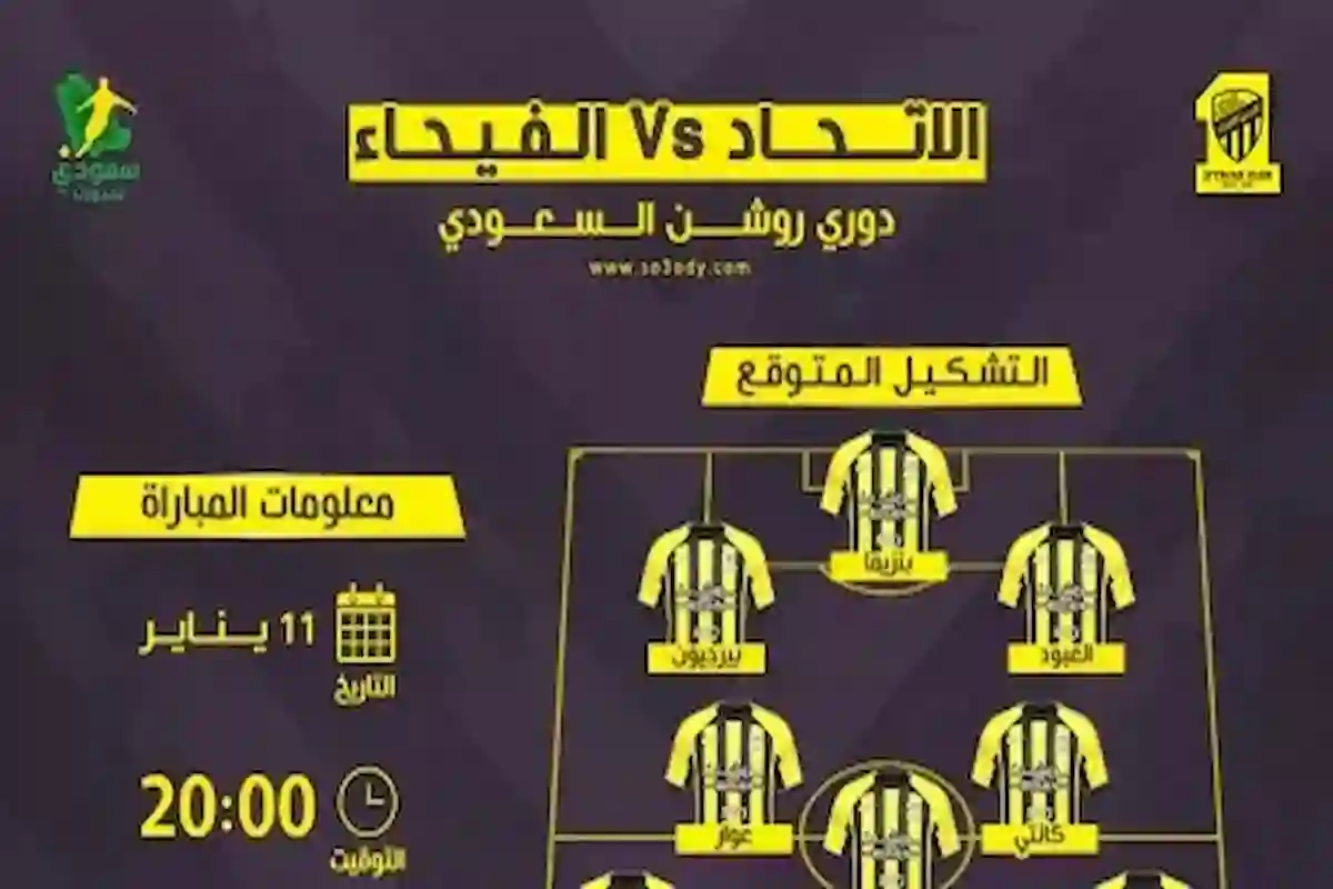 تشكيل الاتحاد السعودي