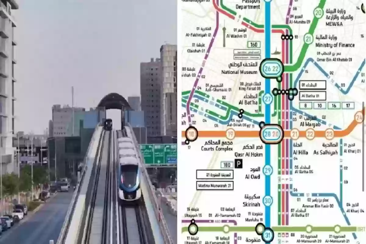 إضافة مسارات قطار الرياض ضمن خرائط جوجل.. الهيئة الملكية توضح