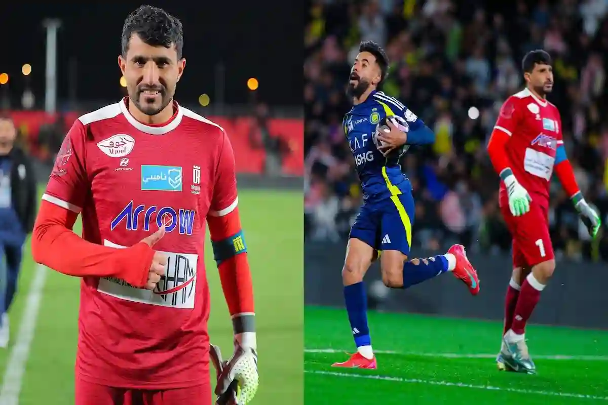 تفاصيل احتجاج نادي النصر ضد حارس العروبة