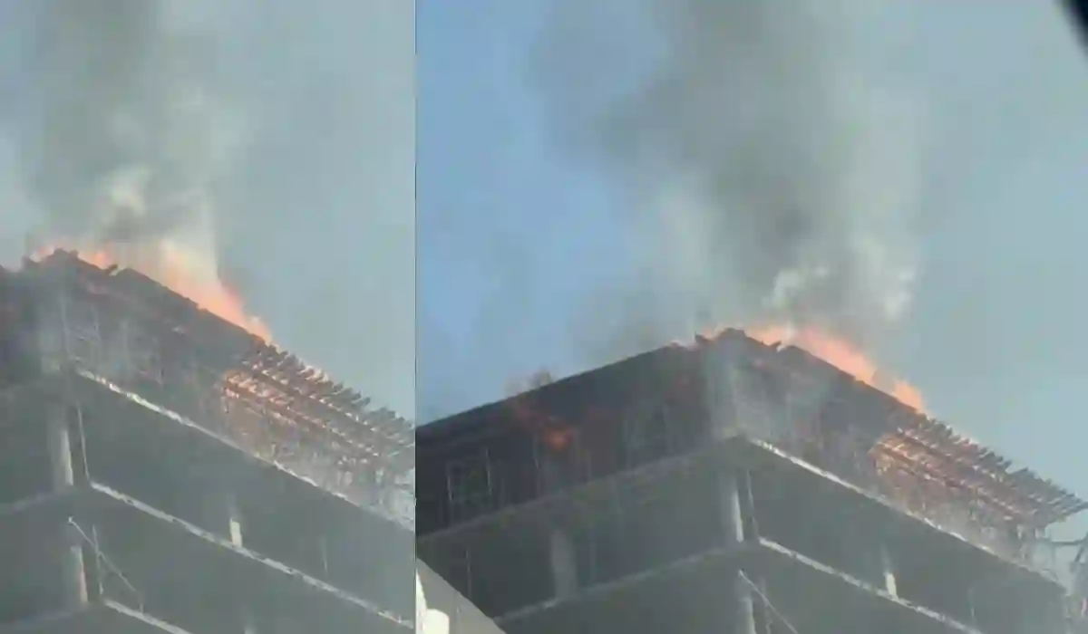 حريق الخبر