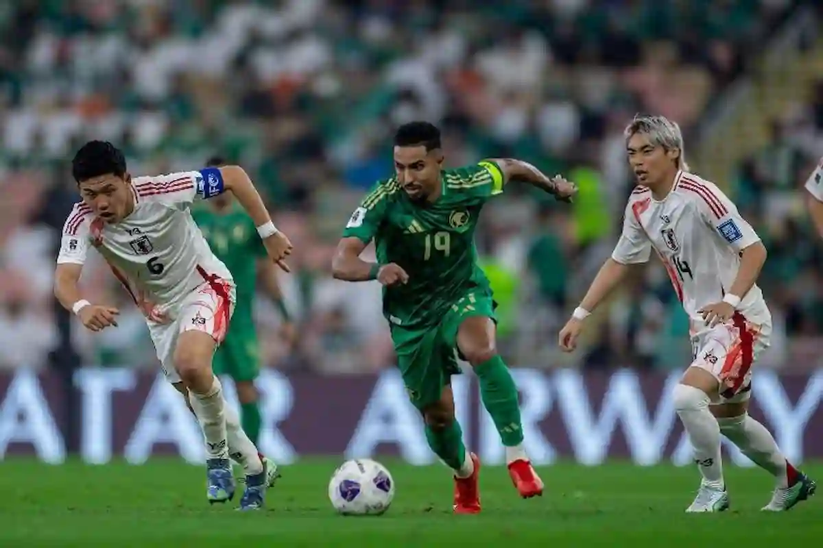 مباراة منتخب السعودية ضد اليابان في التصفيات الآسيوية